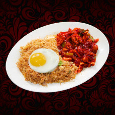 Bee Hoon Goreng American (CHICKEN)